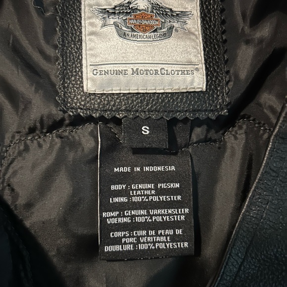 Harley-Davidson Riding Vest - Size Small - Picture 4 of 4